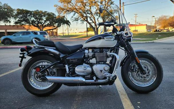 2023 Triumph Bonneville Speedmaster Sapphire Black/Fusion White