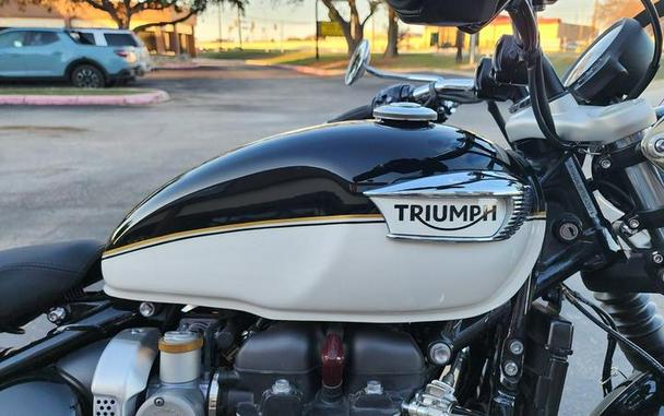 2023 Triumph Bonneville Speedmaster Sapphire Black/Fusion White