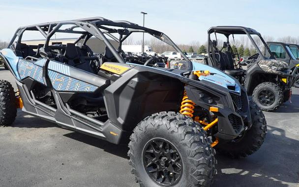 2026 Can-Am® Maverick X3 MAX DS Turbo RR Scandi Blue & Orange Crush