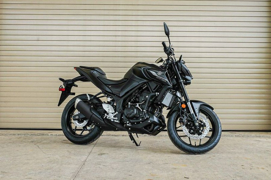 New 2024 YAMAHA MT03 MATTE STEALTH BLACK