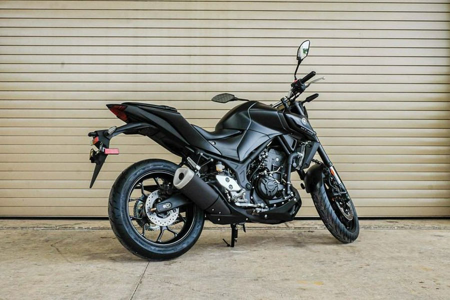 New 2024 YAMAHA MT03 MATTE STEALTH BLACK