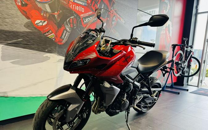 2023 Triumph Tiger Sport 660 Korosi Red / Graphite