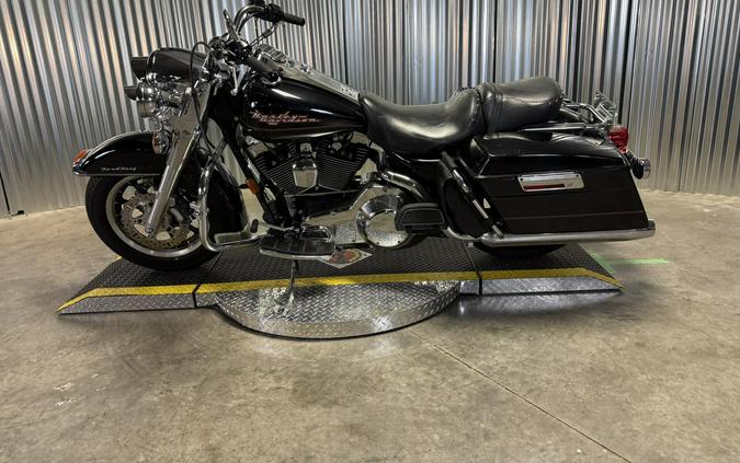 2002 Harley-Davidson Road King Firefighter Special Edition VIVID BLACK W/STRIPE