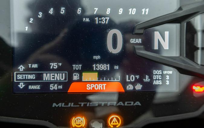 2020 DUCATI MULTISTRADA 950 S SPOKED WHEELS W/ABS