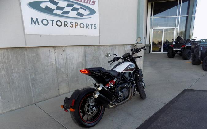 2022 Indian Motorcycle® FTR S White Smoke