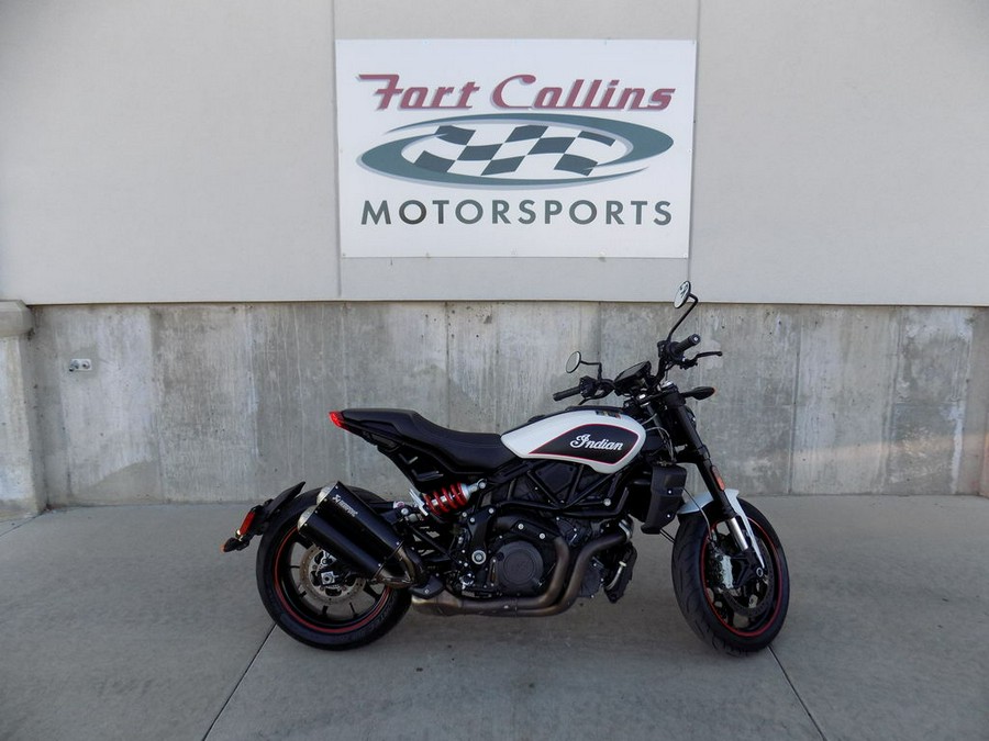 2022 Indian Motorcycle® FTR S White Smoke