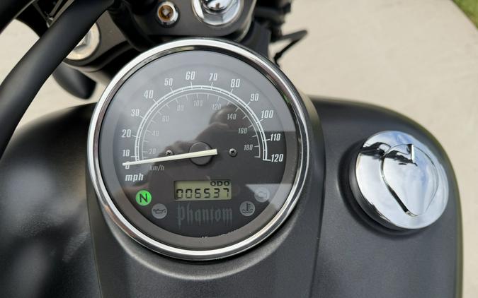2018 HONDA SHADOW PHANTOM Matte Black Metallic - K800346