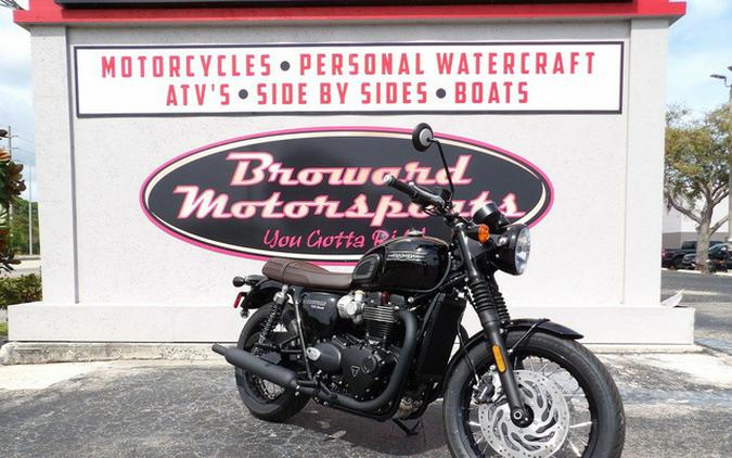 2024 Triumph Bonneville T120 Black Jet Black