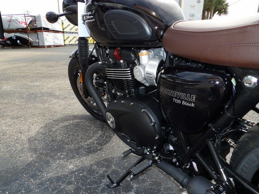 2024 Triumph Bonneville T120 Black Jet Black