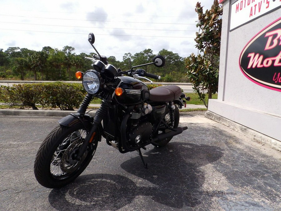 2024 Triumph Bonneville T120 Black Jet Black