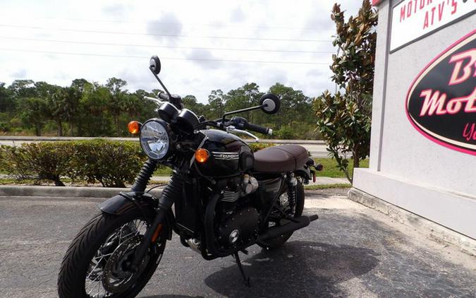 2024 Triumph Bonneville T120 Black Jet Black