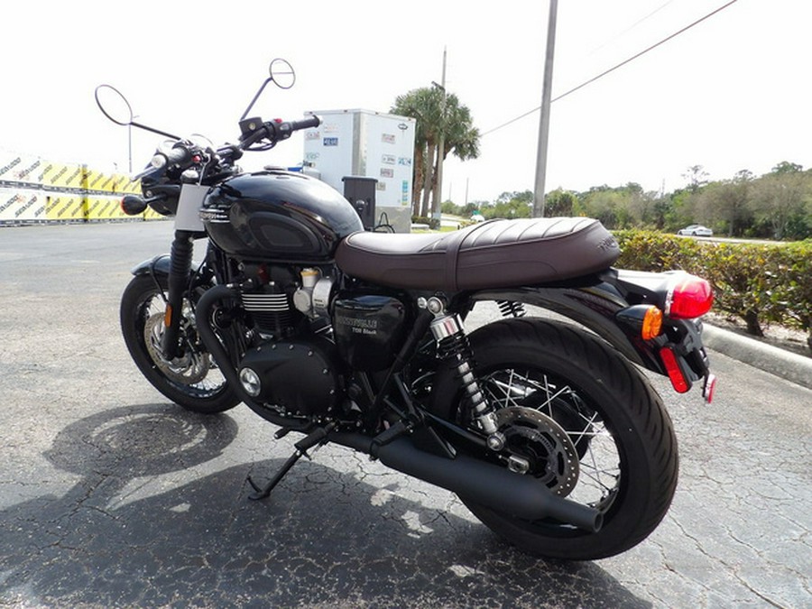 2024 Triumph Bonneville T120 Black Jet Black