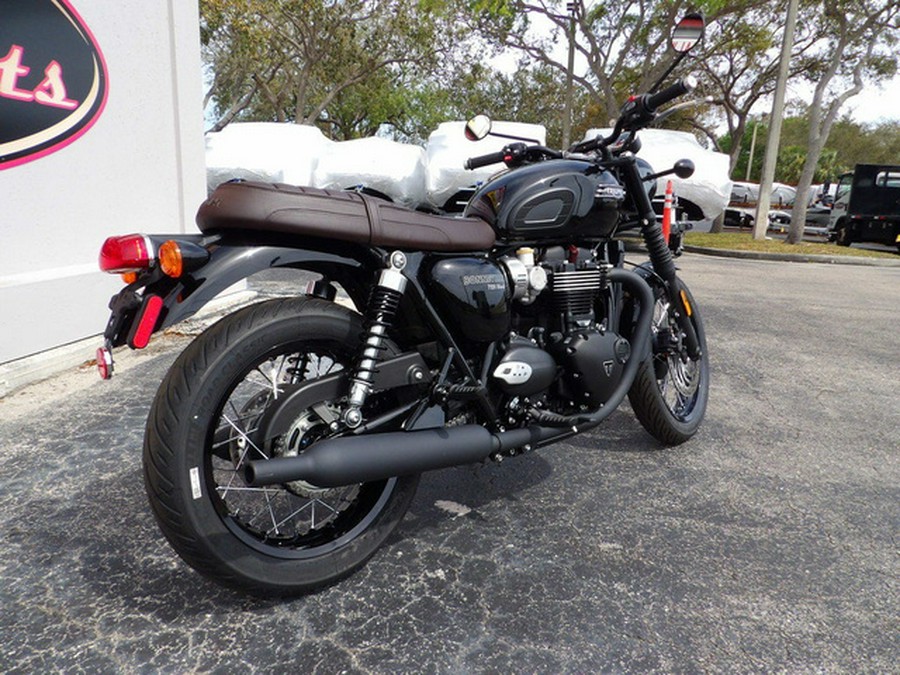 2024 Triumph Bonneville T120 Black Jet Black