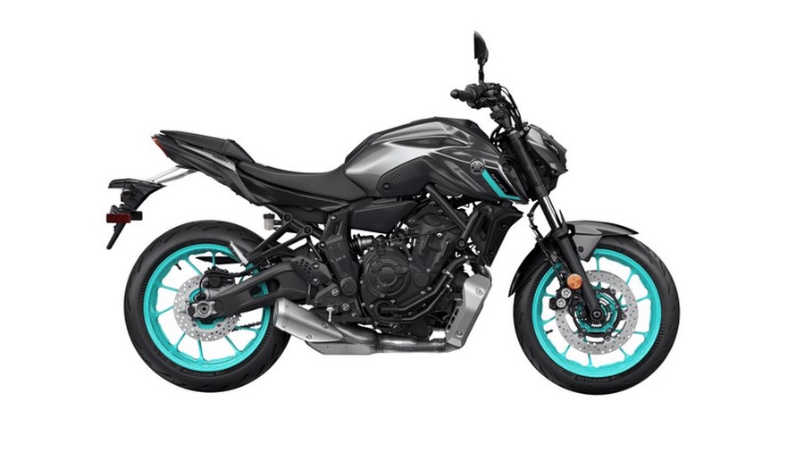 New 2024 YAMAHA MT07 MIDNIGHT CYAN