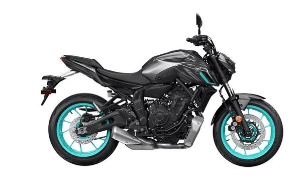 New 2024 YAMAHA MT07 MIDNIGHT CYAN