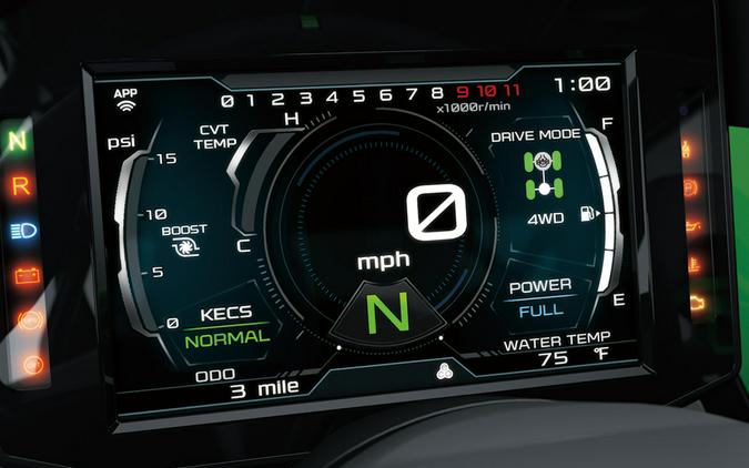 2026 Kawasaki Teryx4 H2 Deluxe eS Lime Green - 110048