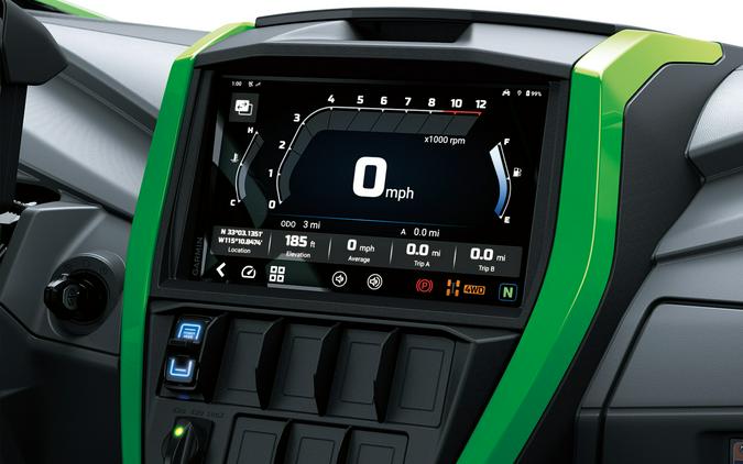 2026 Kawasaki Teryx4 H2 Deluxe eS Lime Green - 110048