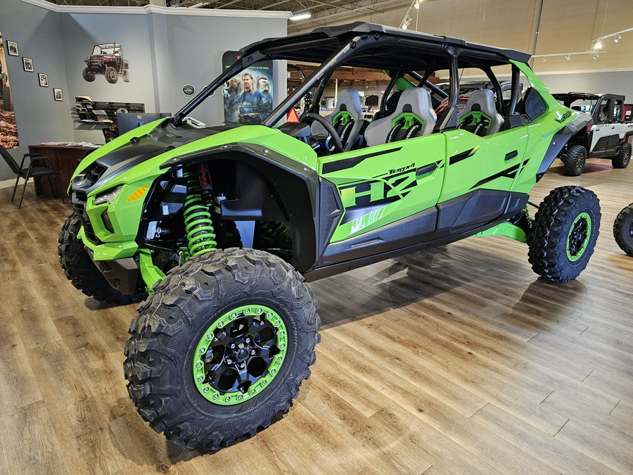 2026 Kawasaki Teryx4 H2 Deluxe eS Lime Green - 110048