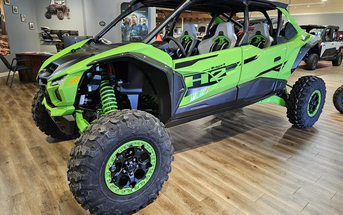 2026 Kawasaki Teryx4 H2 Deluxe eS Lime Green - 110048