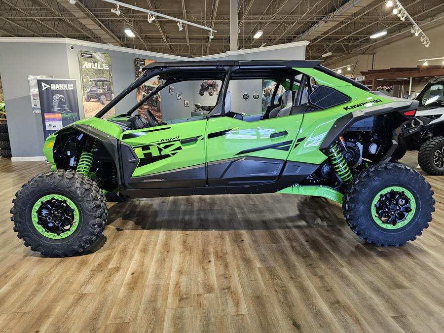 2026 Kawasaki Teryx4 H2 Deluxe eS Lime Green - 110048
