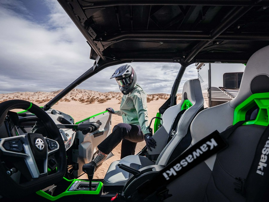 2026 Kawasaki Teryx4 H2 Deluxe eS Lime Green - 110048