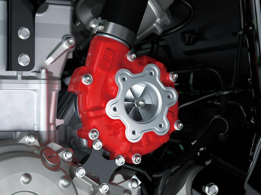 2026 Kawasaki Teryx4 H2 Deluxe eS Lime Green - 110048