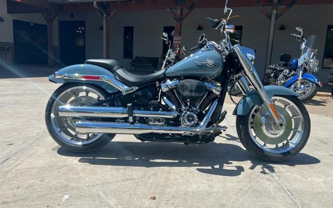 2024 Harley-Davidson® Fat Boy® 114 Sharkskin Blue