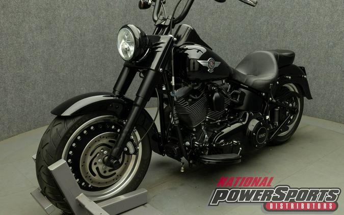 2012 HARLEY DAVIDSON FLSTFB FAT BOY LO