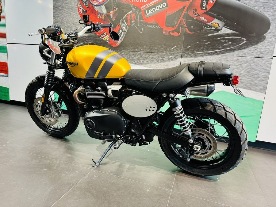 2024 Triumph Scrambler 900 Cosmic Yellow/Graphite