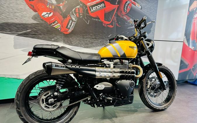 2024 Triumph Scrambler 900 Cosmic Yellow/Graphite