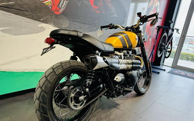 2024 Triumph Scrambler 900 Cosmic Yellow/Graphite