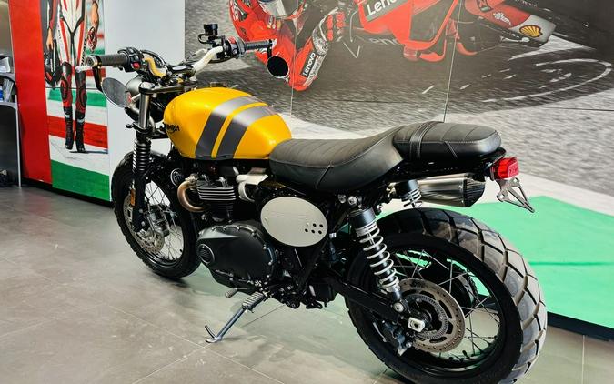 2024 Triumph Scrambler 900 Cosmic Yellow/Graphite