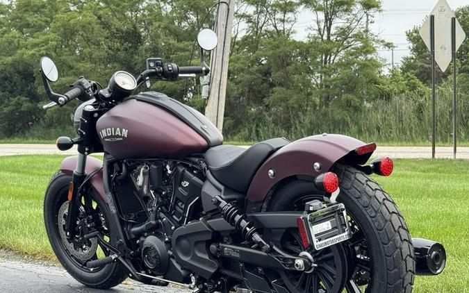 2026 Indian Motorcycle® Scout® Bobber Limited +Tech Maroon Metallic Smoke