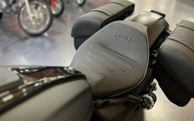2025 Indian Super Scout Black Smoke with Graphics