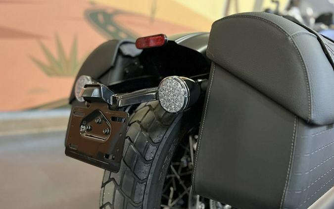 2025 Indian Super Scout Black Smoke with Graphics