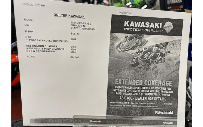 2024 Kawasaki Z900RS ABS