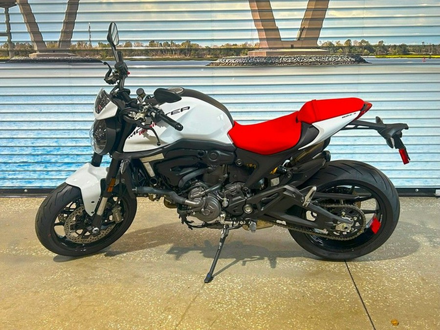 2024 Ducati Monster Plus Iceberg White
