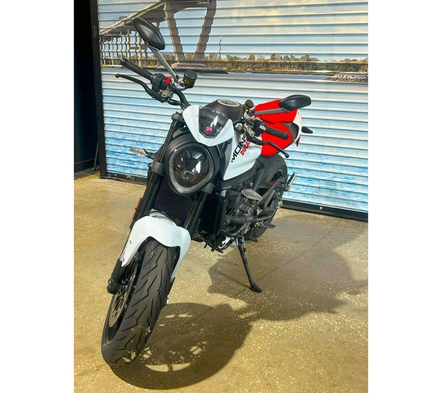 2024 Ducati Monster Plus Iceberg White