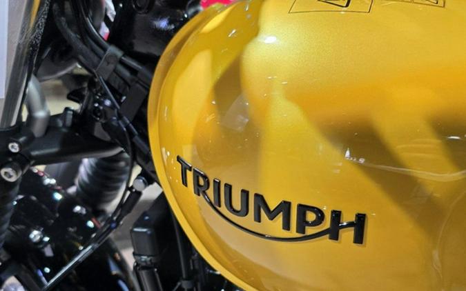 2024 Triumph Scrambler 900 Cosmic Yellow/Graphite