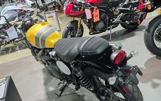 2024 Triumph Scrambler 900 Cosmic Yellow/Graphite