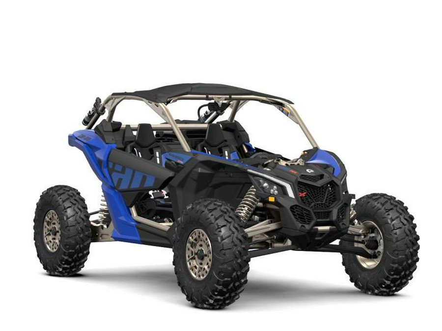 2024 Can-Am® Maverick X3 X rs Turbo RR Dazzling Blue & Carbon Black