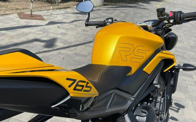 2024 Triumph Street Triple 765 RS Cosmic Yellow