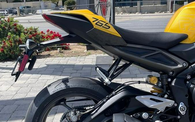 2024 Triumph Street Triple 765 RS Cosmic Yellow