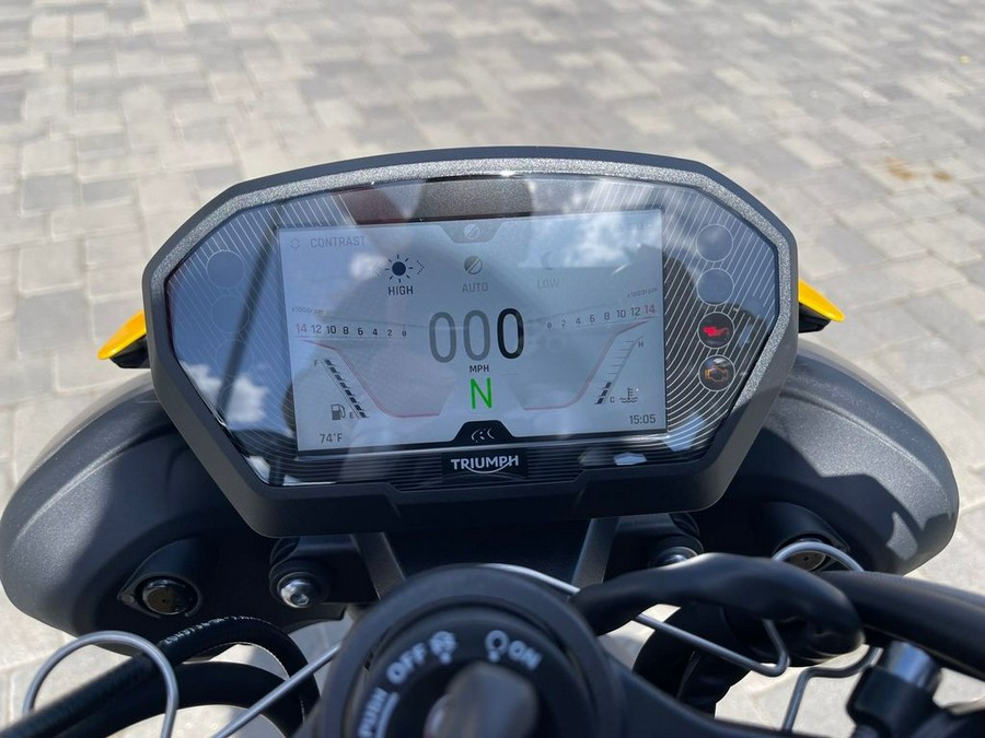 2024 Triumph Street Triple 765 RS Cosmic Yellow