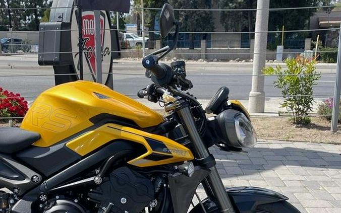 2024 Triumph Street Triple 765 RS Cosmic Yellow