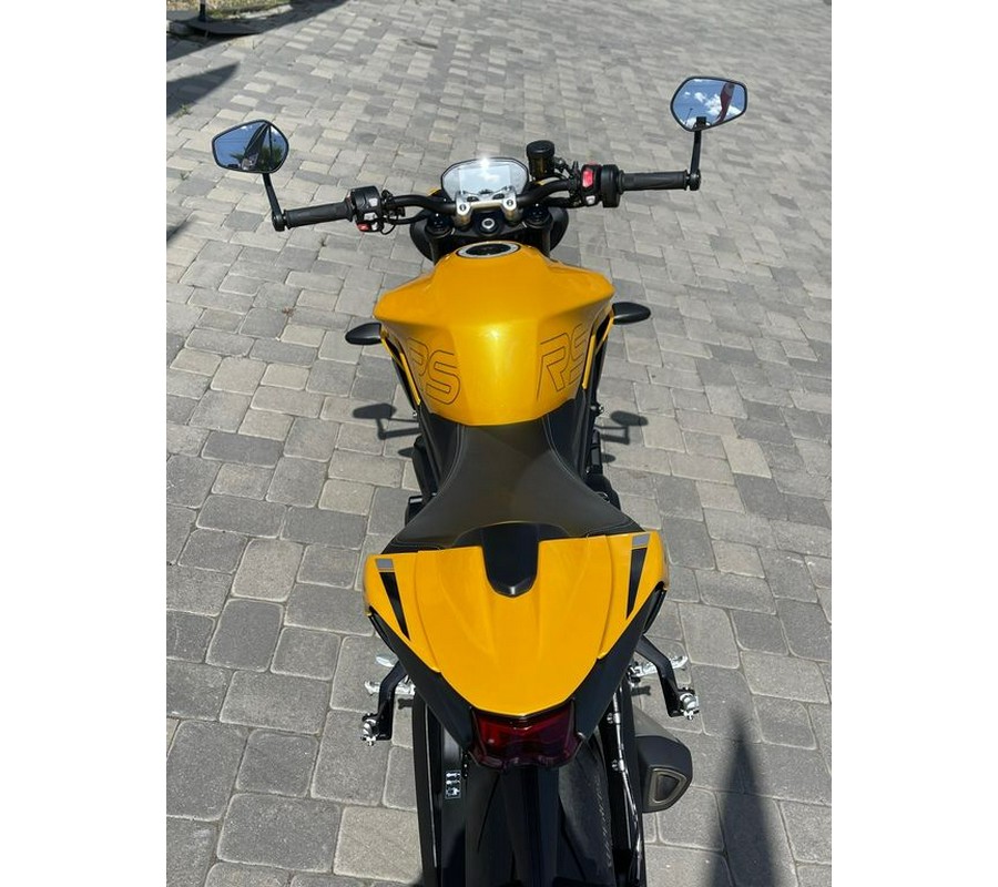 2024 Triumph Street Triple 765 RS Cosmic Yellow