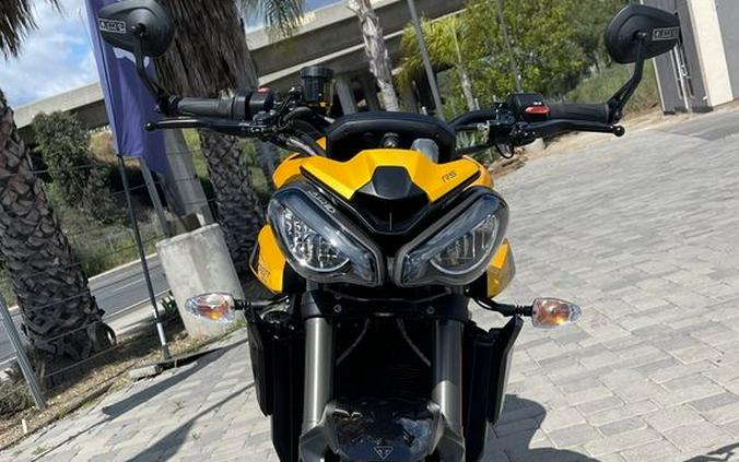 2024 Triumph Street Triple 765 RS Cosmic Yellow