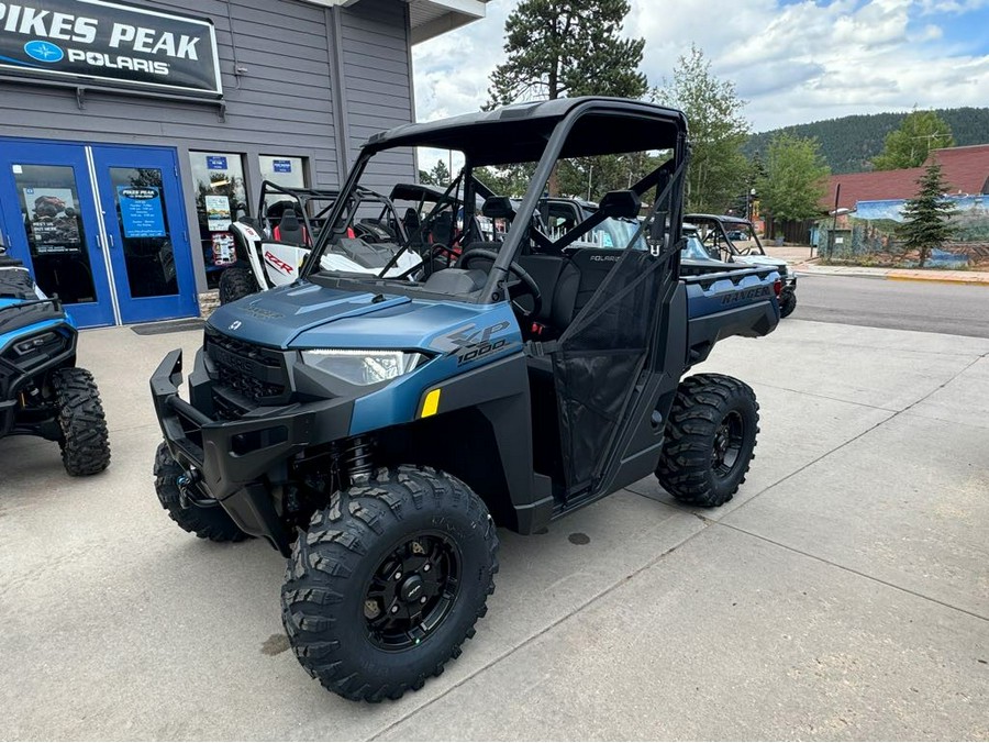 2025 Polaris Industries RANGER XP 1000 PREMIUM BLUE SLATE METALLIC SMOKE