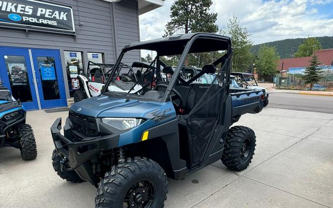 2025 Polaris Industries RANGER XP 1000 PREMIUM BLUE SLATE METALLIC SMOKE