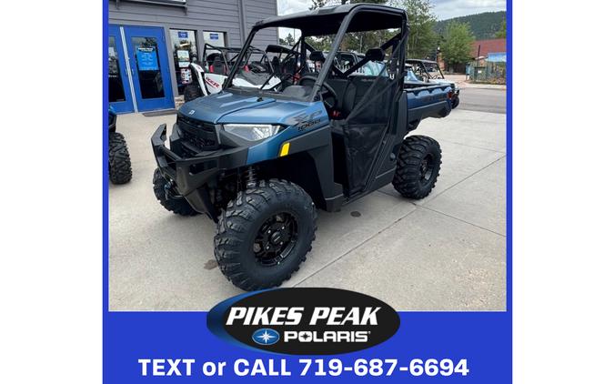 2025 Polaris Industries RANGER XP 1000 PREMIUM BLUE SLATE METALLIC SMOKE